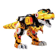 SAMG Miniforce Dino Emperor 5-in-1 Transforming Dinosaur Robot Action Figure,14+