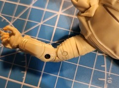 1/12 scale 6″ action figure elbow and knee joint pins- Hasbro Type (x6)