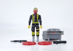GI JOE COMANDOS EM ACAO VIBORA (PYTHON OFFICER) FIGURE 100% COM BRAZIL ESTRELA