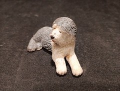1994 MEG Puppy In My Pocket Old English Sheepdog
