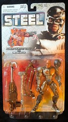 STEEL Movie Complete Set SHAQ-Shaquille O’Neal 1997 Kenner Figures & Motorcycle