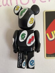 Medicom Toy bearbrick 100 100% Series 22 S22 Pattern UNO No Box And Bag