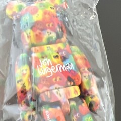 Bearbrick Pattern Jon Burgerman 100% Be@rbrick Series 46