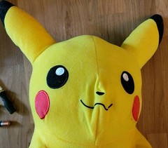 NWT Official Licensed Pokemon Pikachu Plush Stuffed Toy Large 13″ Authentic New