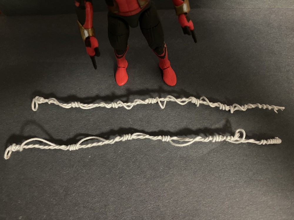 marvel legends spiderman custom spider web accessories