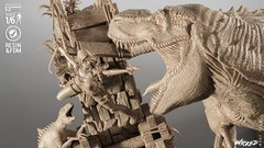 3D Printed Fan Art Tomb Raider Diorama by Wicked