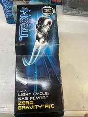 NEW Sealed Disney Tron Legacy Deluxe Light Cycle Sam Flynn NIB Spin Master