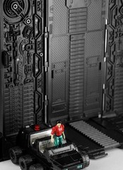 Transformers Masterpiece MP-10B Trailer (ONLY) Black Convoy/Nemesis Prime -No Fi