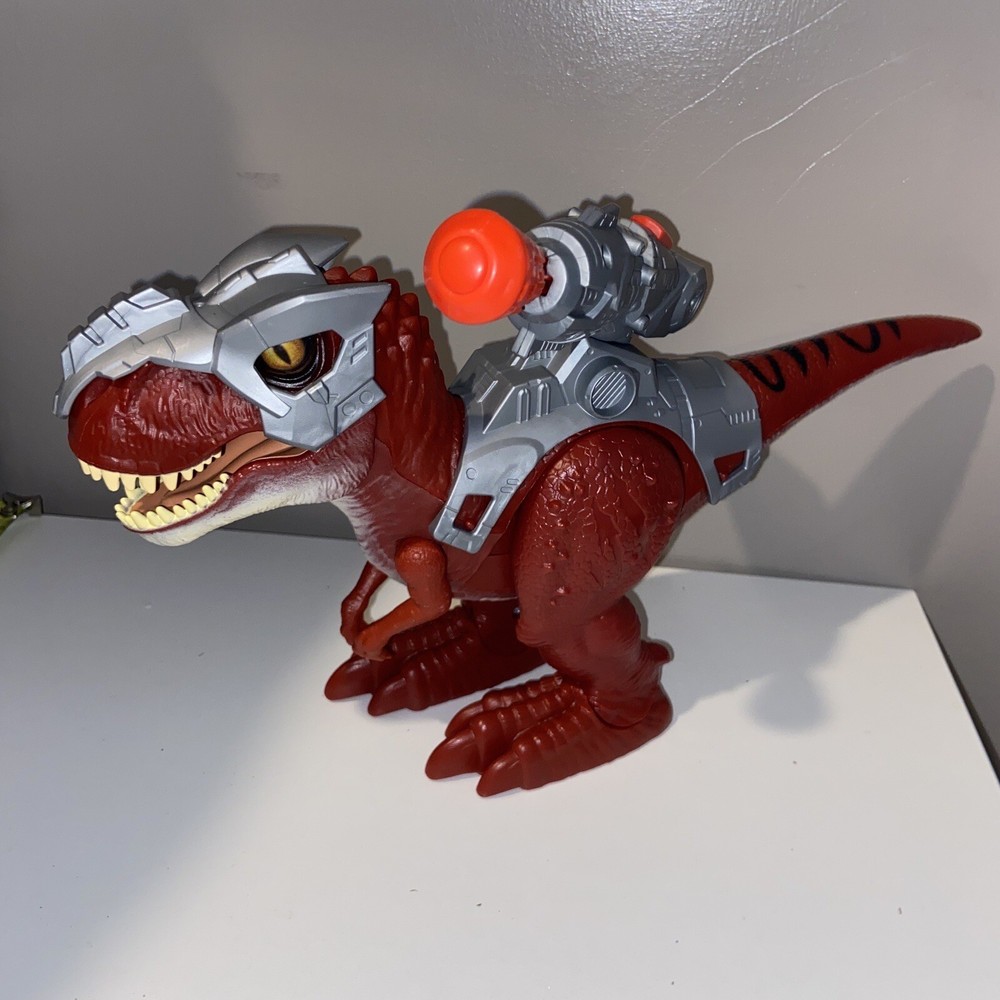 T Rex Zuru Robo Alive Walking And Growl Tyrannosaurus Rex Robotic Dinosaur 12”