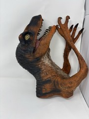 12″ VELOCIRAPTOR SOUNDBYTES HAND PUPPET 1996 Jurassic Park Lost World Dinosaur