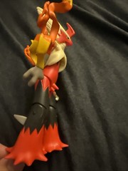Pokemon TOMY Mega Blaziken Red Action Figure 2015 Fire Type Toy Loose