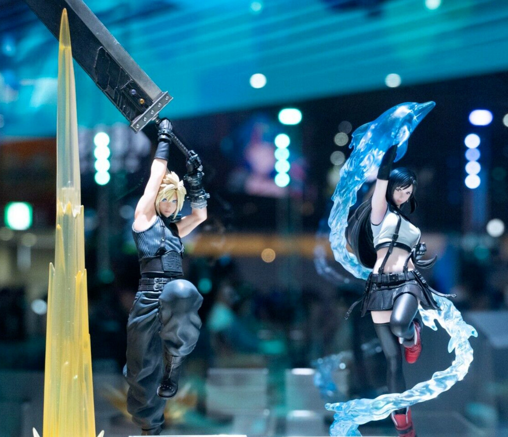 Final Fantasy VII FF7 Rebirth Kuji Tifa & Cloud Figure set A &End SQUARE ENIX