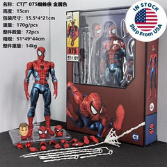 CT Toys MAFEX No.075 The Amazing Spider-Man Comic Ver. Action Figure (US STOCK)