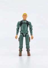 GI JOE COMANDOS EM ACAO FURION (SHORT-FUZE) FIGURE NEAR COMPLETE BRAZIL ESTRELA