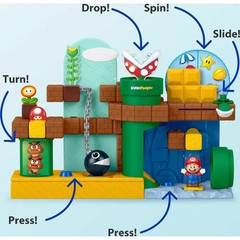Fisher-Price Little People My Mario Adventure Playset, Musical Toy N-A1R5S4