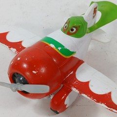 Disney Pixar Planes EL CHUPACABRA 4.5” Pullback Toy Plane With Cape Pull Back