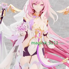 Honkai Impact 3 Elysia Figure Decorations Toys Ornament 25cm Gift Static New