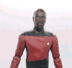 Star Trek Captain Benjamin Sisko From Paradise Lost Nacelle Custom Figure