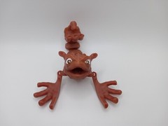 retro pukamarin space creature figure from flight of the navigator 1986 movie