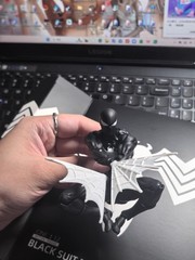 NEW CT Toys Messtoys Symbiote Spider-Man Black Spider Action Figure Boxed