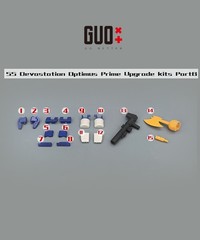 3D DIY Filler Upgrade Kit For SS Devastation OP Prime Filling Parts