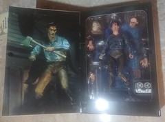 NECA Reel Toys Evil Dead 2 Dead by Dawn Ash Action Figure w/ Alt Head/Hands RARE