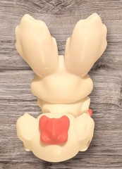 3D Printed – 3″ Rabbit – White / Pink – #3027-0103