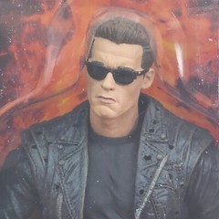 NECA Terminator 2 Judgement Day 3D T-800 Action Figure Galleria 2017 NIB HTF