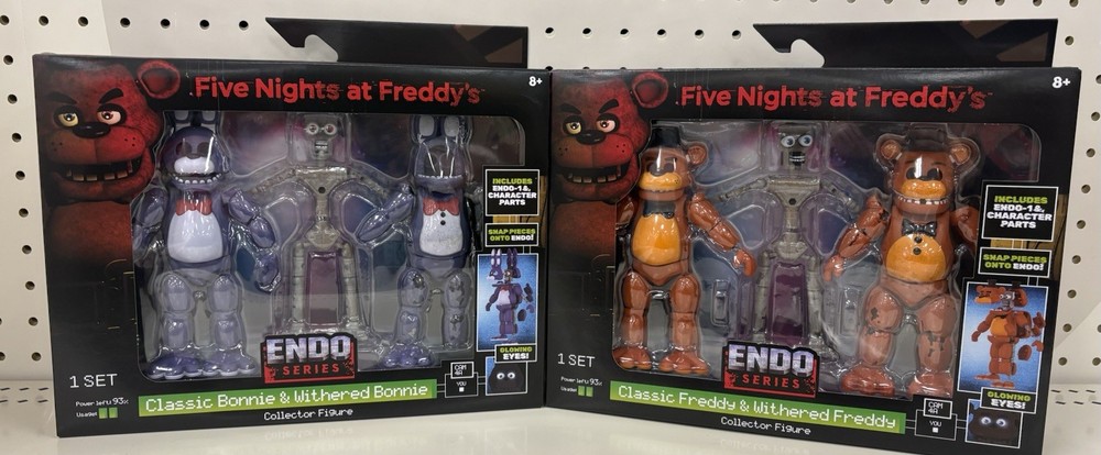 Five Nights At Freddys Jazwares Bonnie and Freddy Endo Series Action Figure FNAF