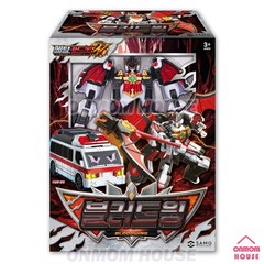 Metal Cardbot W 3 Set Savannard Boodwing Tachy Transformer Robot Korean Toy 2026