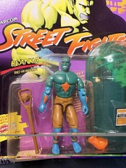Vintage 90’s Street Fighter The Movie Blanka Action Figure Capcom Bio Warrior