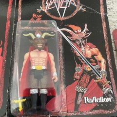 Slayer Show No Mercy ReAction Super7 Minotaur Action Figure Lot X5 Nuclear Blast