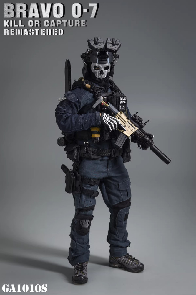Easy & Simple ES GA1010S 1／6 Call of Duty(COD) Ghost Bravo 0-7 Action Figure