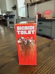 Skibidi Toilet Detainer Astro Toilet Figure Bonkers Toy Co 2025 New In Box