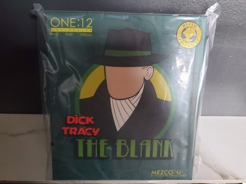 Mezco One:12 Collective The Blank Dick Tracy Exclusive Action Figure New Sealed