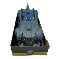 Batman 12 Inch Batmobile Vehicle Playset with Rolling Wheels & Opening Cockpit