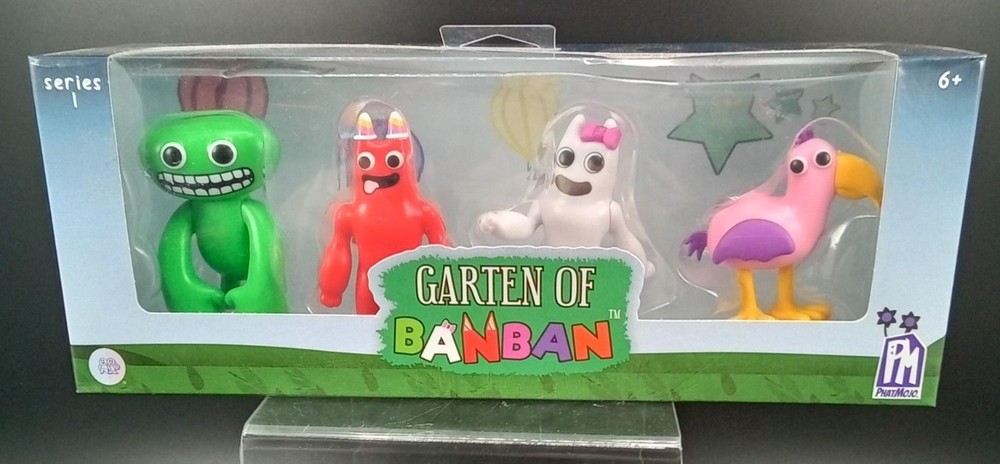Garten Of Banban Series 1 Figures Jumbo Josh Banban Banbaleena Opila Bird Set 4