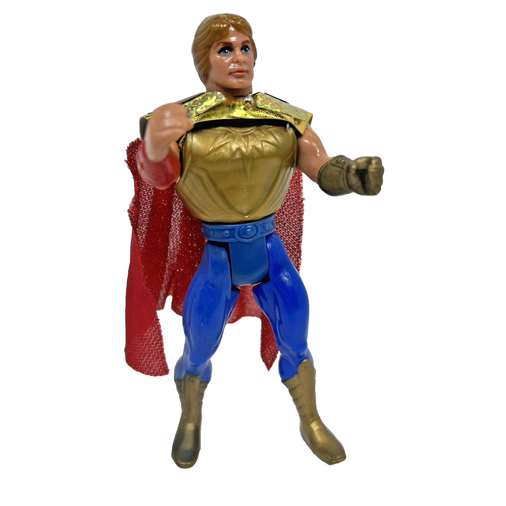She-Ra Princess of Power Bow 5.5″ Action Figure Cape Shield Mattel 1984 Heart