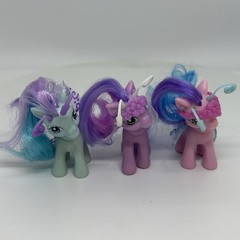 My Little Pony MLP G3 Breezies Parade Flower Petal Train Blue Purple Pink