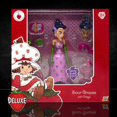 Boss Fight Studio Strawberry Shortcake Deluxe Villains 3-Pack BUNDLE– Sour