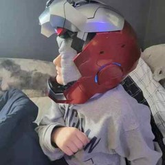 AUTOKING Iron Man MK5 1:1 Helmet Wearable Voice-control Mask Toy Gifts Cosplay