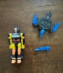 Transformers G1 Action Masters 1990 Jackpot Action Figure Complete with Sights