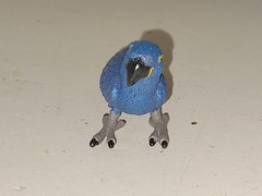 Safari Ltd Blue Hyacinth Parrot Bird Figure Vintage 2006 Animal Figurine 4 1/2″