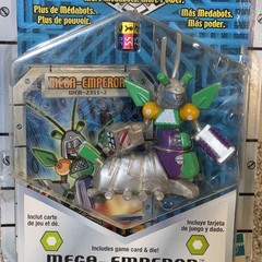Medabots, MEGA-EMPEROR, 2001, Includes Game Card and Die! NEW, MOC
