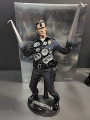 Hot Toys Terminator T-1000 3‑Figure Set 1/6 Movie Masterpiece