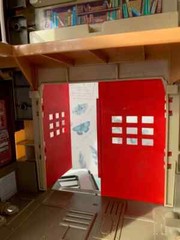 Real Ghostbusters Kenner Firehouse Replacement Door Set + Door Stop Repro