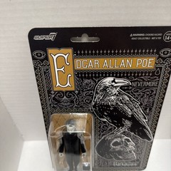 Super7 ReAction EDGAR ALLAN POE 3.75″ Action Figure 🐦‍⬛