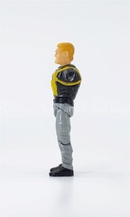 GI JOE COMANDOS EM ACAO CEREBRO (MACE) FIGURE 99% COMPLETE w/ACCS BRAZIL ESTRELA
