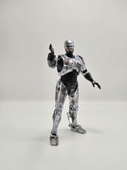 Neca 25th Anniversary Robocop Rare Battle Damage Variant HTF Vaulted 2012 W/Gun