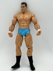 2005 WWF WWE Jakks Randy Orton Deluxe Aggression Wrestling Figure series 1 Blue